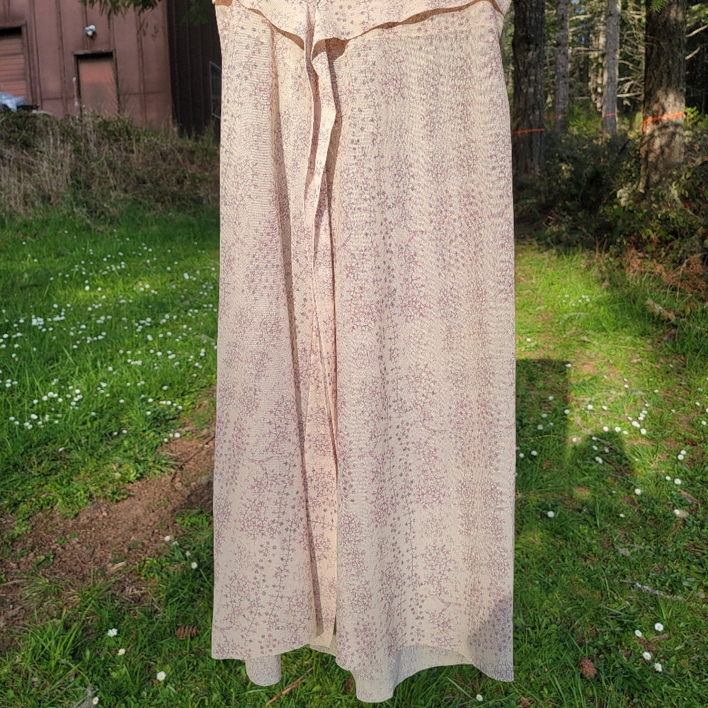 ISSEY MIYAKE Sheer Nylon Midi Skirt